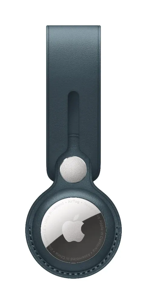 Apple AirTag Leather Loop - Baltic Blue (Seasonal Summer2021)