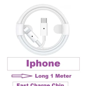Кабел за зареждане Type-C - Iphone - 1м.