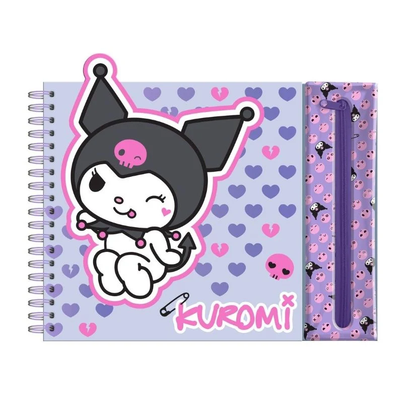 Тетрадка Kuromi с несесер