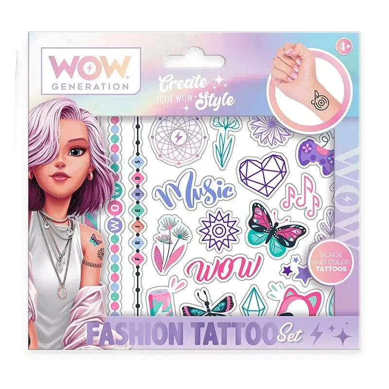 Сет татуировки WOW Generation