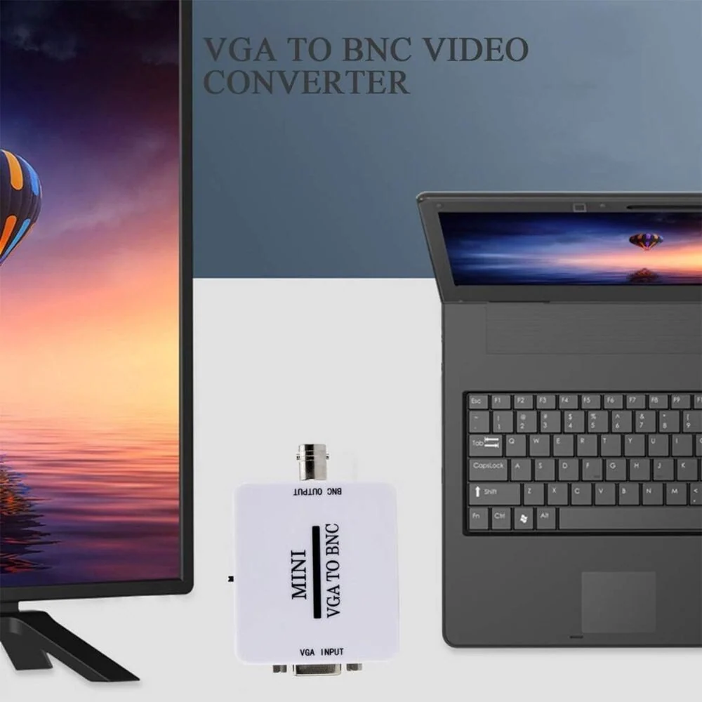 MINTATA2019 мини VGA/BNC видео конвертор кутия, видео адаптер