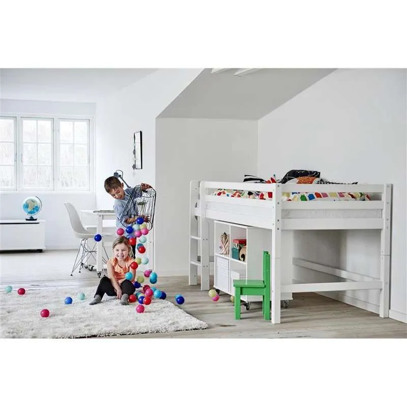 Hoppekids ECO Dream - Halvhøj Modul - Flere Størrelser - Hvid