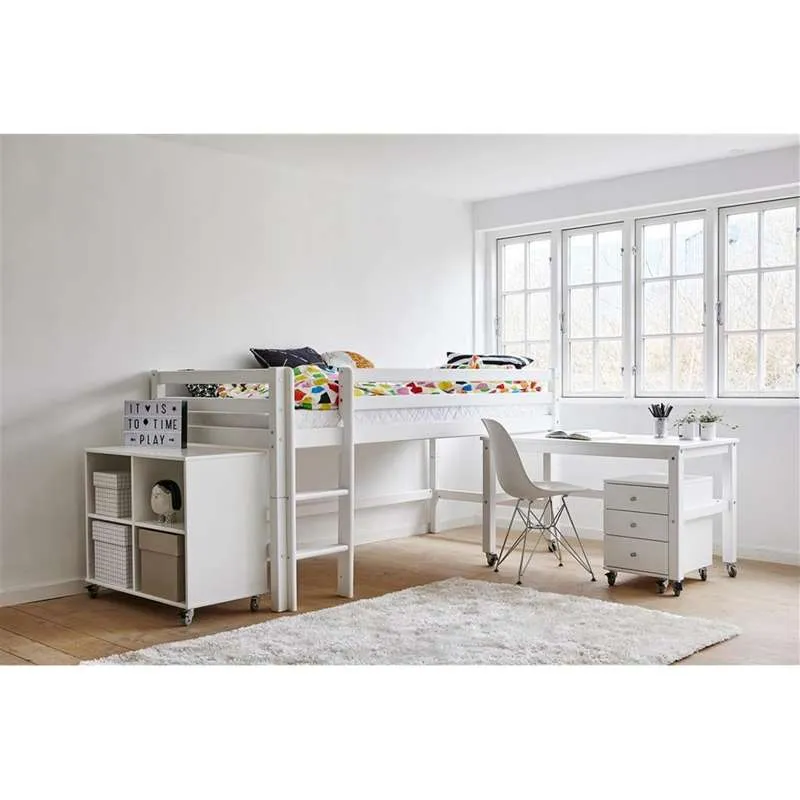 Hoppekids ECO Dream - Halvhøj Modul - Flere Størrelser - Hvid