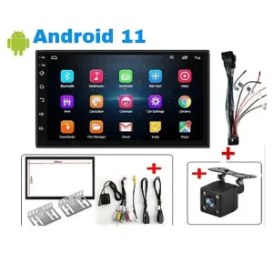 Универсална мултимедия и навигация, Pop Up , Single Din, Android, 7 инча