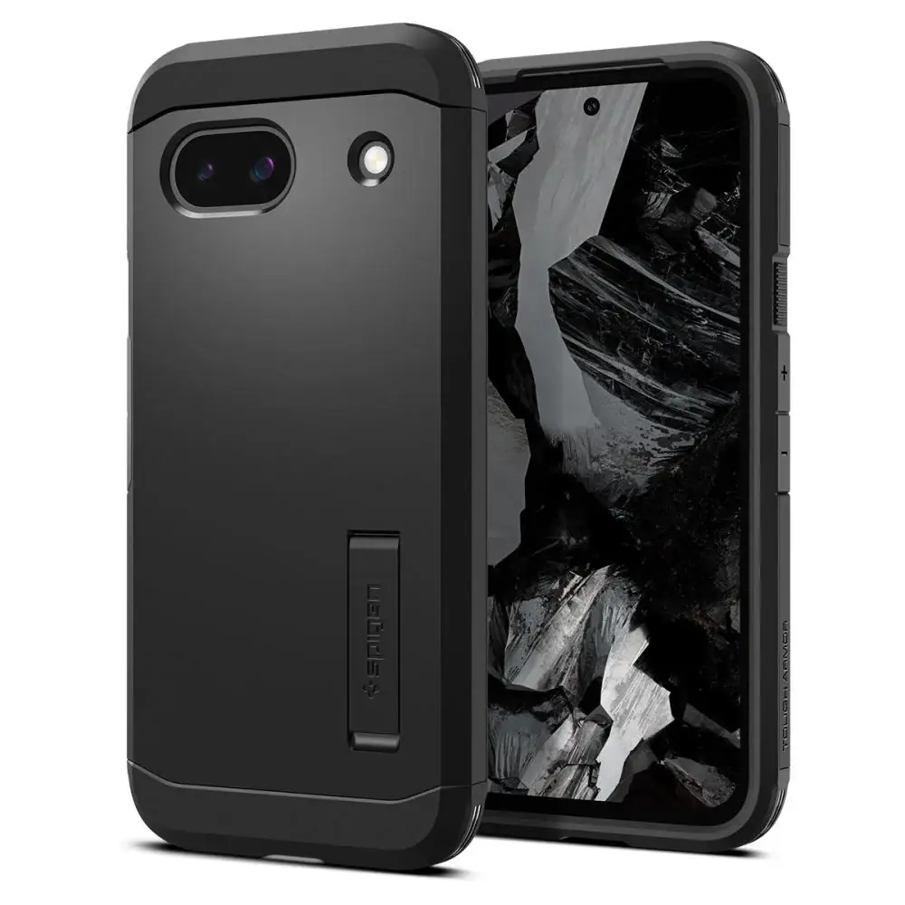 Кейс Spigen Tough Armor за Google Pixel 8A, черен
