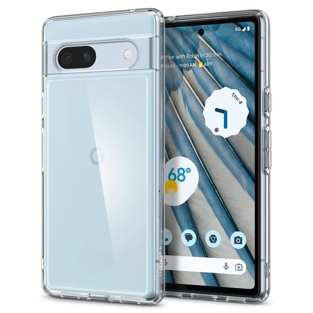 Кейс Spigen Ultra Hybrid за Google Pixel 7a, прозрачен