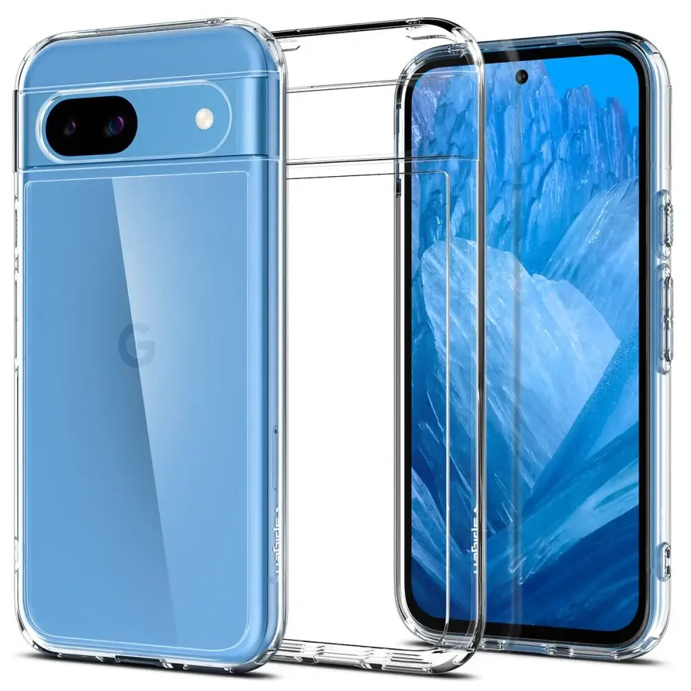 Кейс Spigen Ultra Hybrid за Google Pixel 8A, прозрачен