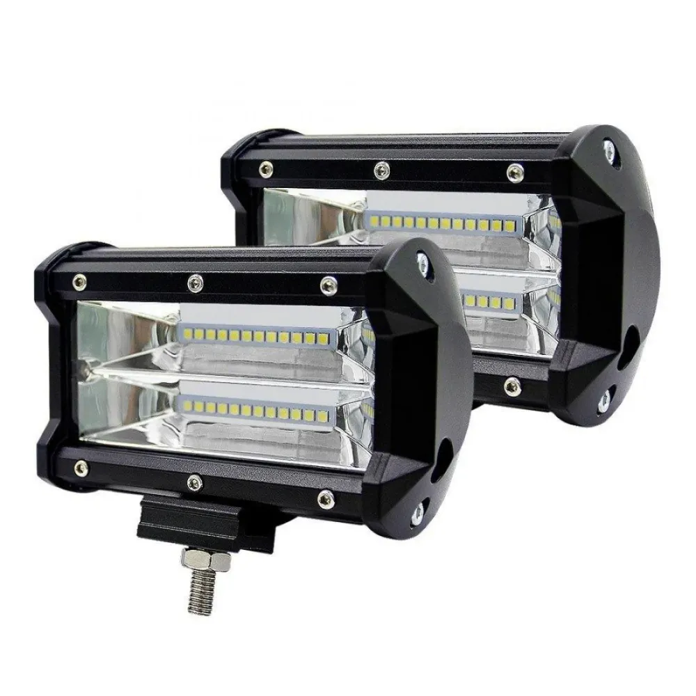Мощен LED бар 72W Прожектор за кола