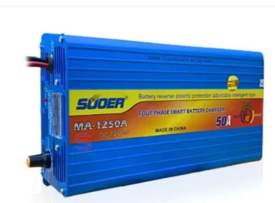Зарядно за акумулатор 12V 50A Метално - Бързо зареждане, Скала на зареждане
