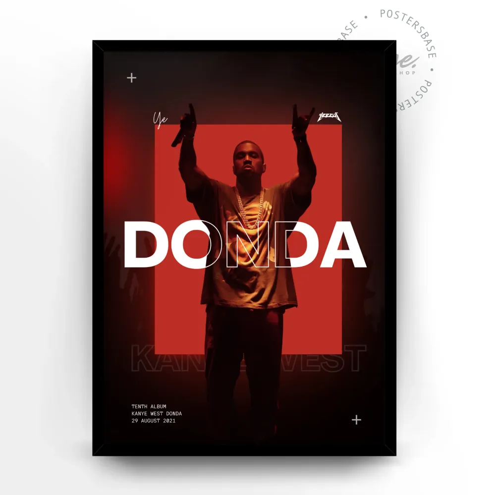 Kanye West Donda Exclusive 8.5 x 11 Inches With