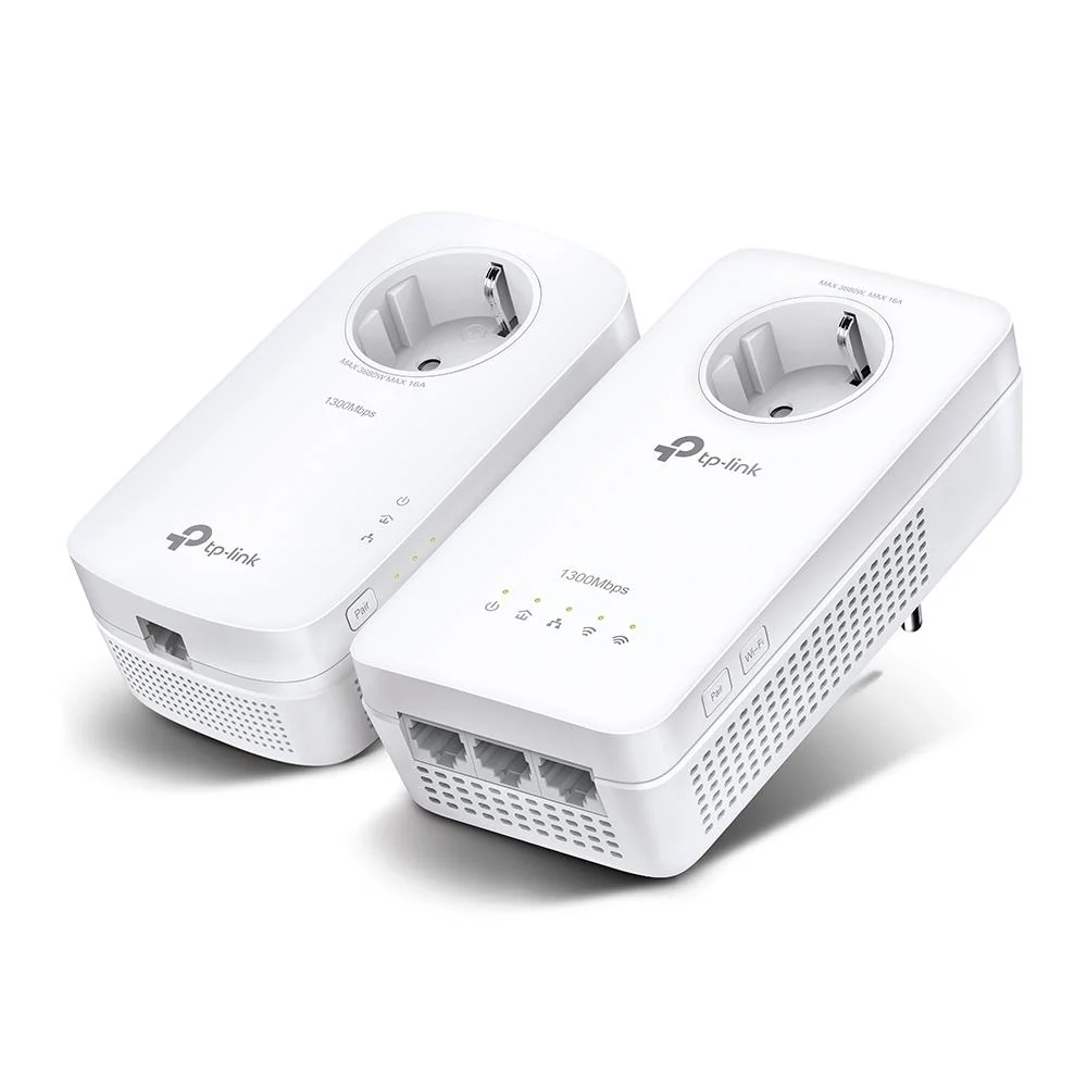 PowerLine адаптер TP-Link TL-WPA8631P ac Wi-Fi Kit AV1300 Gigabit