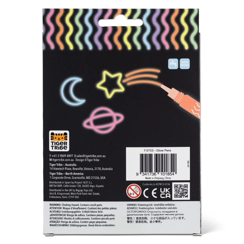 Tiger Tribe Гел химикалки Glow---Dark