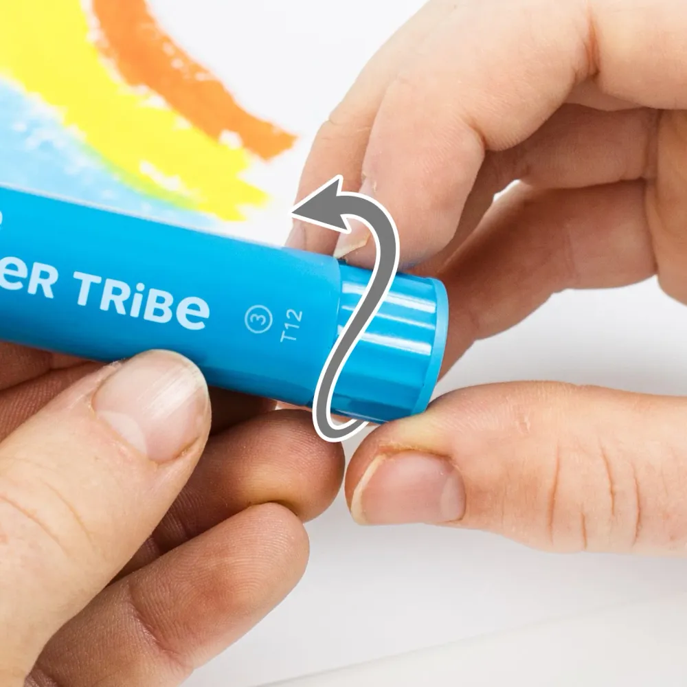 Tiger Tribe Цветни моливи Mini Soft
