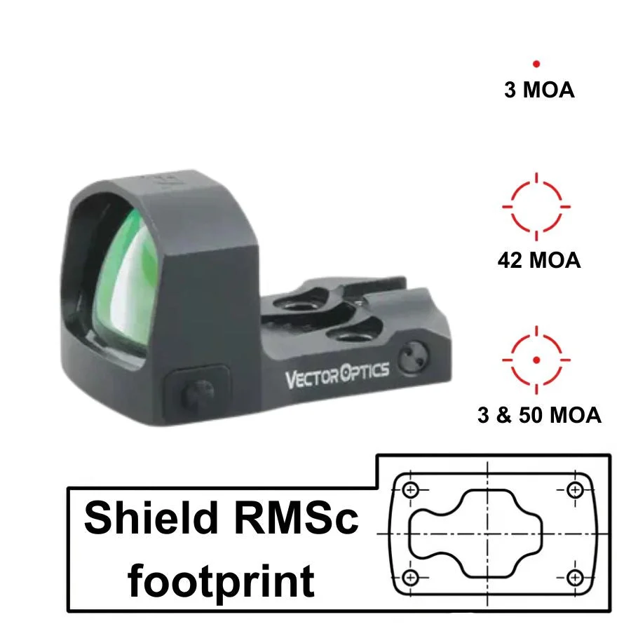 Vector Optics Frenzy-S 1x17x24 MOS Multi Reticle колиматор