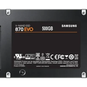 Solid State Drive (SSD) SAMSUNG 870 EVO SATA 2.5”, 500GB, SATA 6 Gb/s, MZ-77E500B/EU