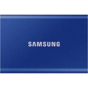 Външен SSD Samsung T7 Indigo Blue SSD 1000GB USB-C, Син