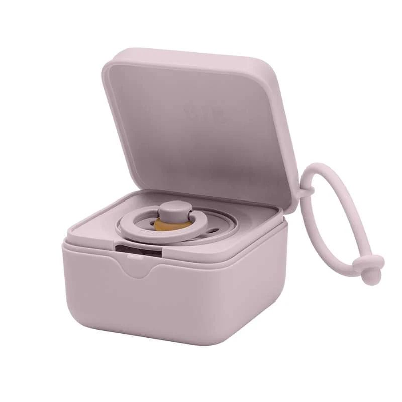 Регулируем BIBS Accessories Pacifier Box - Pacifier box space 3 pacifiers - Dusky Lilac