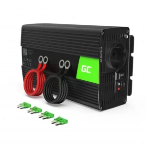 Инвертор 12/220 V DC/AC 1000W/2000W, Модифицирана синусоида, GREEN CELL