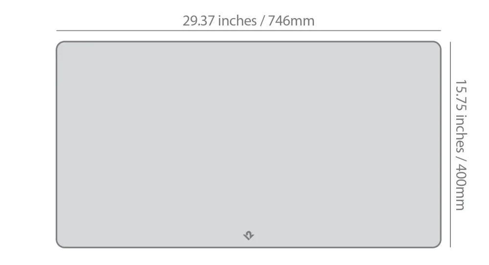 12South DeskPad Grey