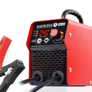 Зарядно токоизправител с инвертор за акумулатори 12V/24V everActive CBC-40 до 40А за UPS, автомобили, мотокари