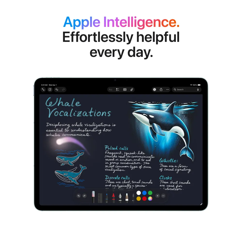 13-inch iPad Air Wi-Fi + Cellular 128GB - Blue (M4)
