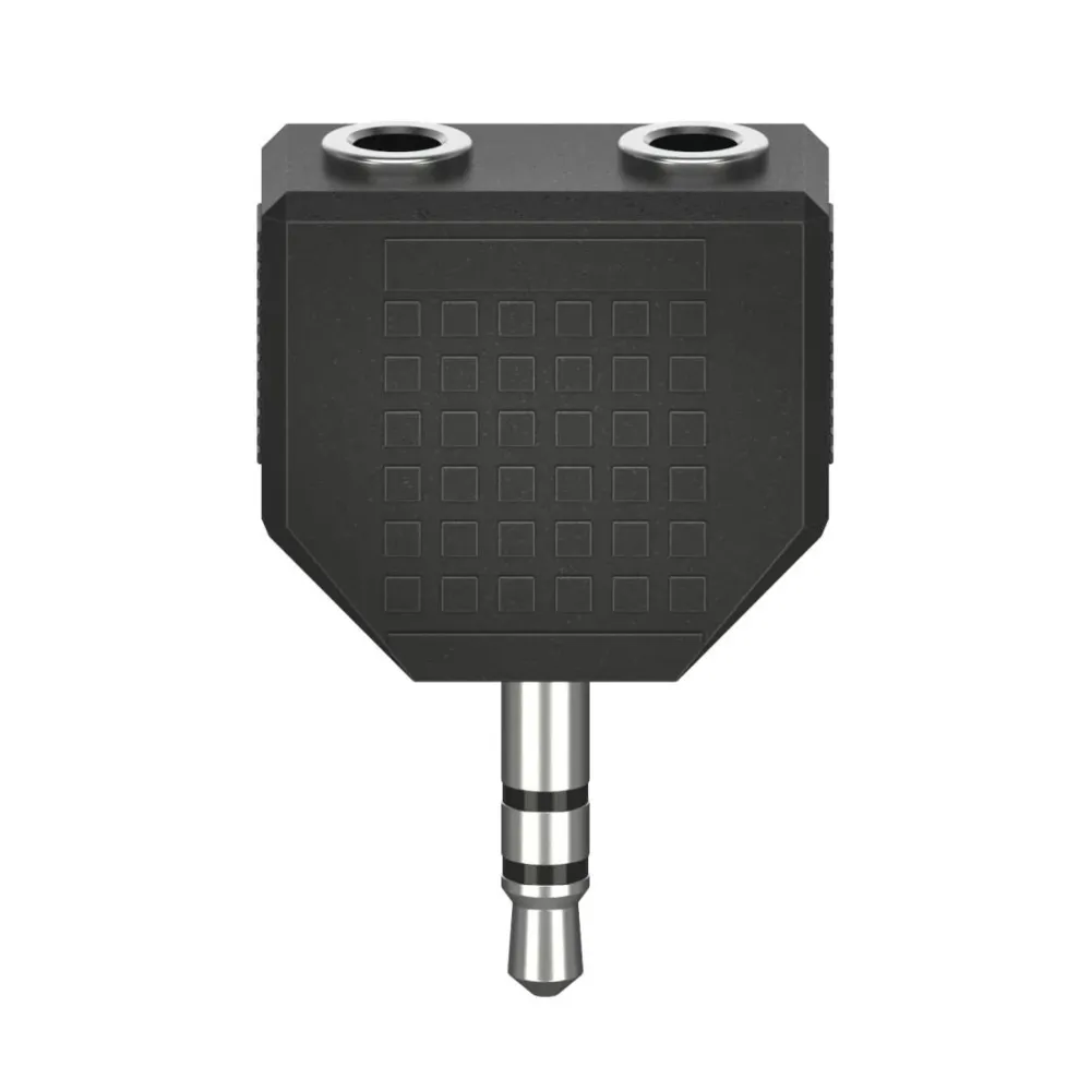 HАМА Аудио адаптер, 3.5 mm жак - 2 x 3.5 mm жак женско, стерео