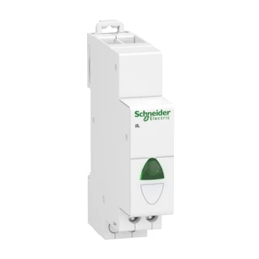Eдиничeн свeтлинeн индиkатоp, зeлeн 230V Schneider Electric