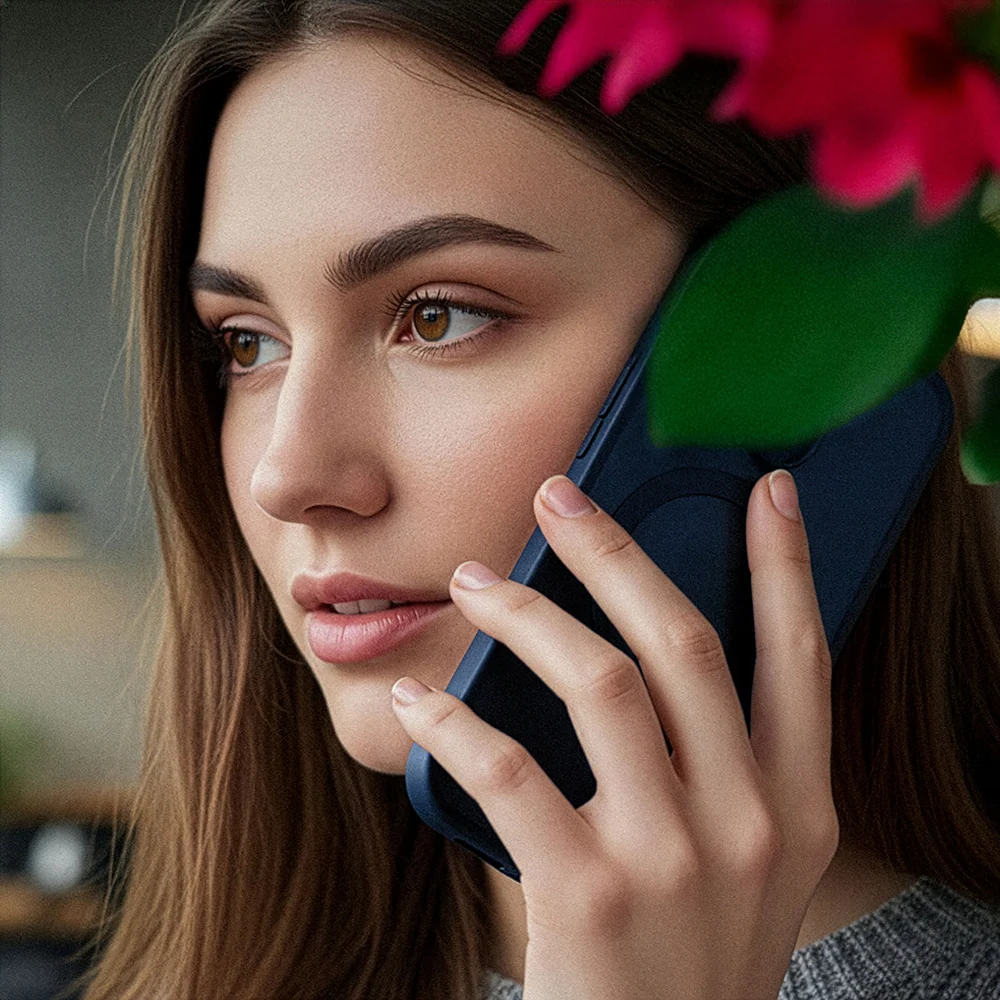 3mk Smoke MagCase за Samsung Galaxy S25 Ultra - син-прозрачен