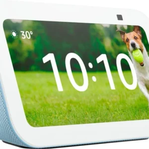 Смарт тонколона Amazon Echo Show 5, 3rd Gen, Сензорен екран, Гласов асистент, Синя