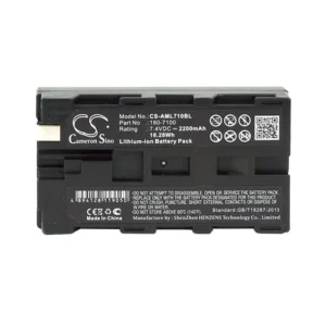 Батерия за баркод скенер AML M7100 M7220 180-7100 LiIon 7.4V 2200mAh Cameron Sino