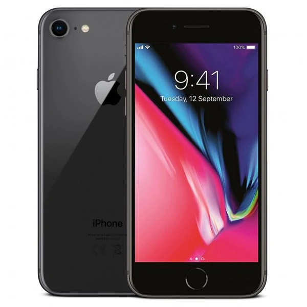 Apple iPhone 8 Black Смартфон втора употреба