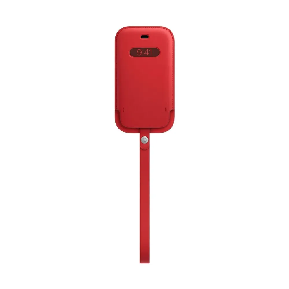 Apple iPhone 12 mini Leather Sleeve MagSafe - (PRODUCT)RED