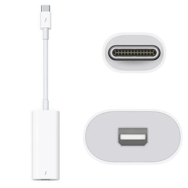 Кабел за Apple Thunderbolt 3 (USB-C) to Thunderbolt 2 Adapter Cable - 0.2m