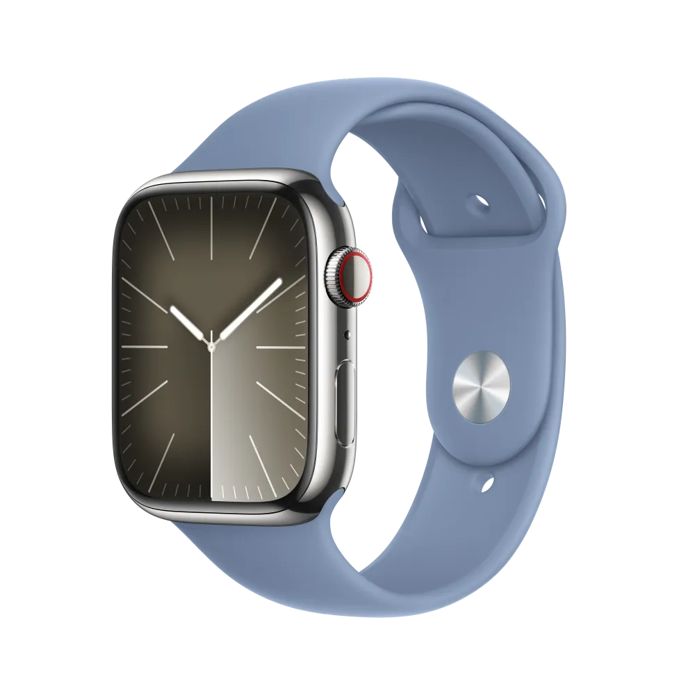 Каишка от Apple - 45 мм Winter Blue Sport Band - S/M
