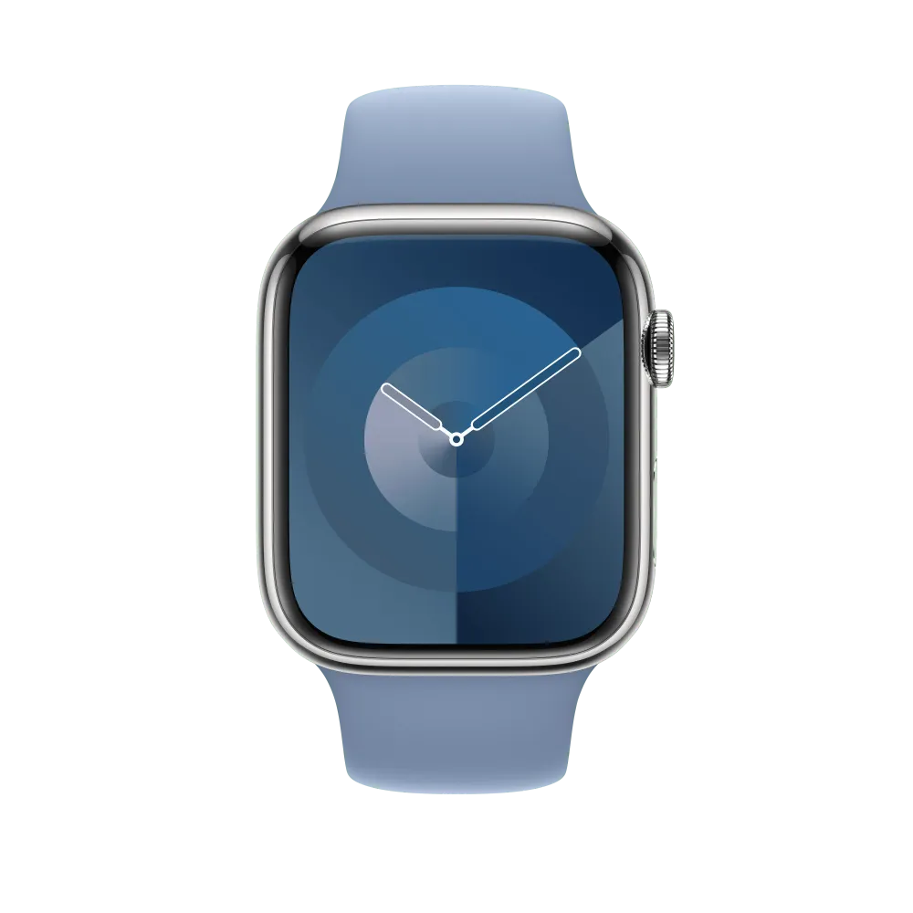 Каишка от Apple - 45 мм Winter Blue Sport Band - S/M
