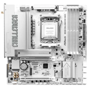 Дънна платка ASRock B850M CHALLENGER WIFI WHITE socket AM5