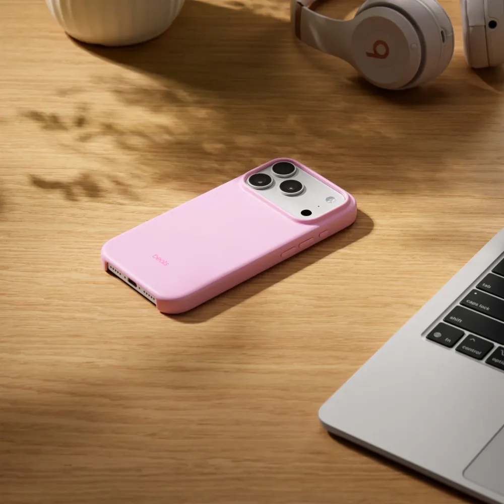 Beats iPhone 17 Pro Case MagSafe and Camera Control — Pebble Pink