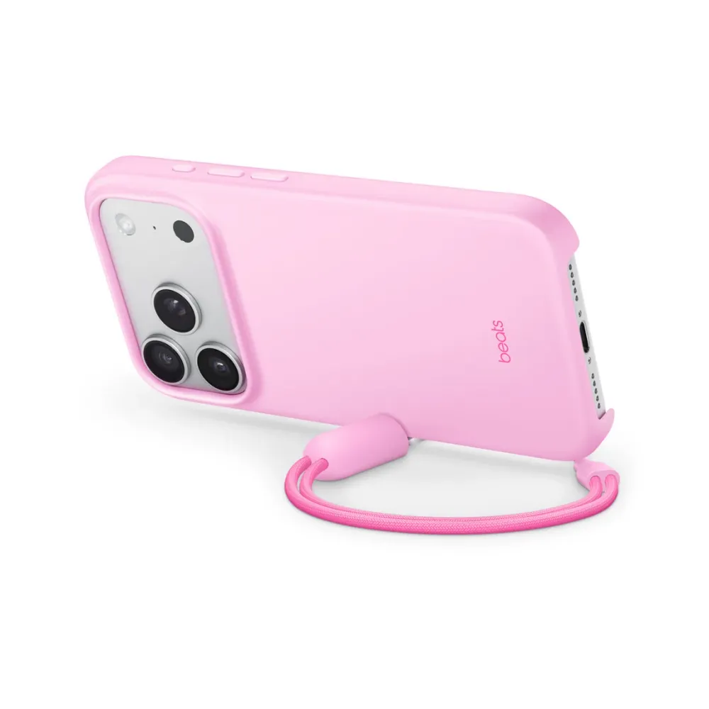 Beats iPhone 17 Pro Kickstand Case MagSafe and Camera Control - Pebble Pink
