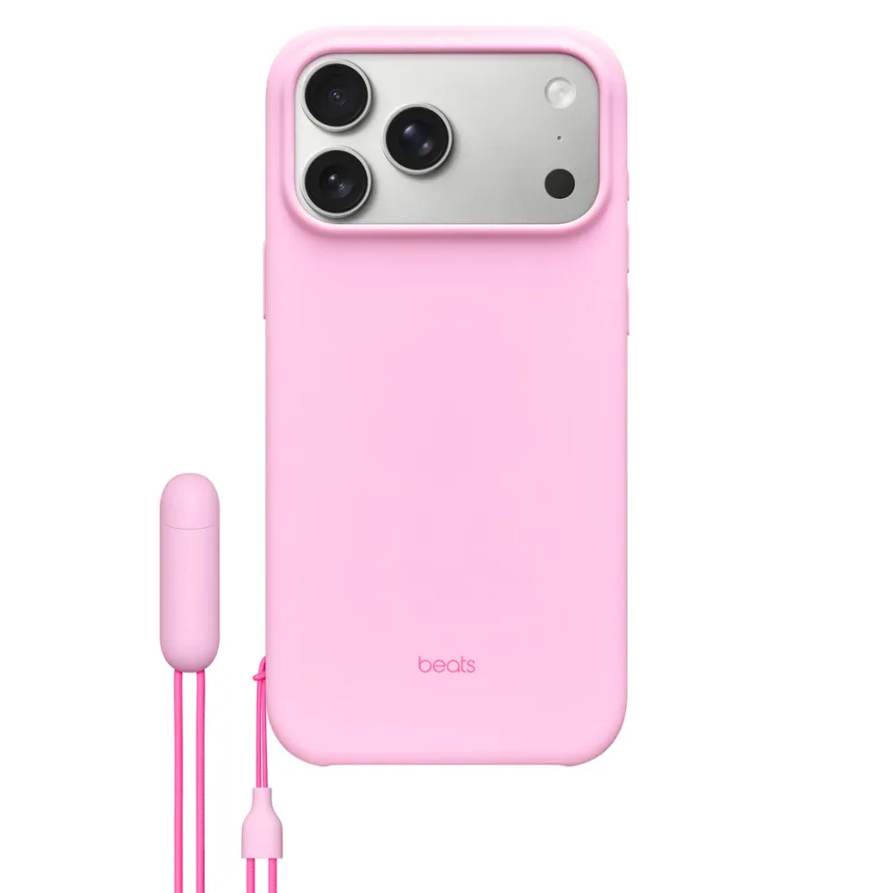 Beats iPhone 17 Pro Max Kickstand Case MagSafe and Camera Control - Pebble Pink