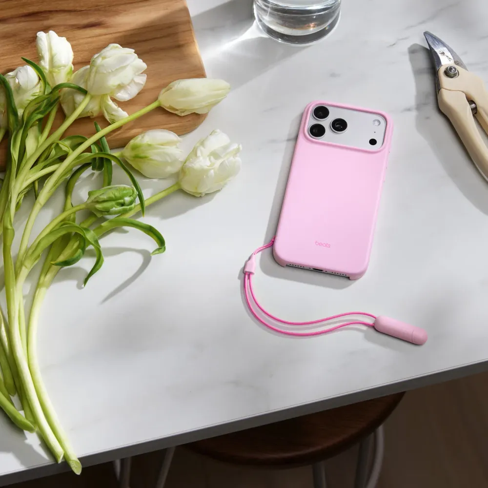 Beats iPhone 17 Pro Max Kickstand Case MagSafe and Camera Control - Pebble Pink