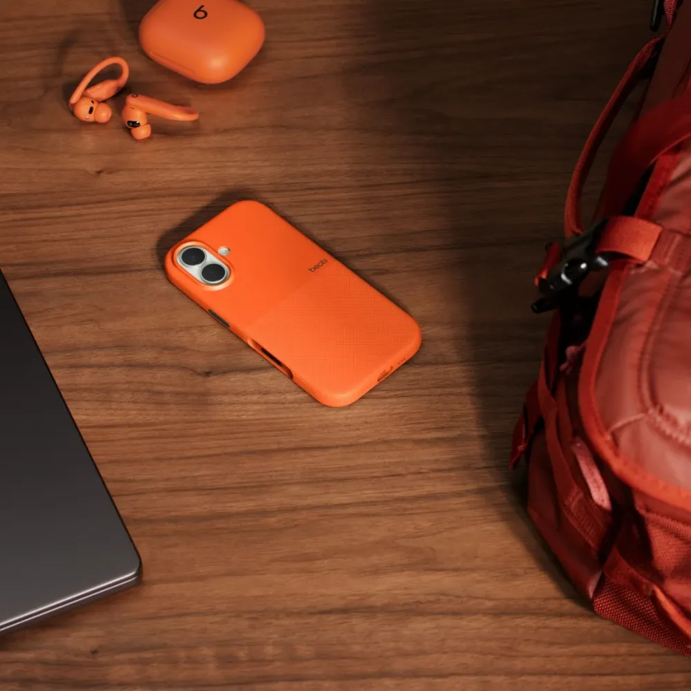 Beats iPhone 17 Rugged Case MagSafe and Camera Control – Sierra Orange