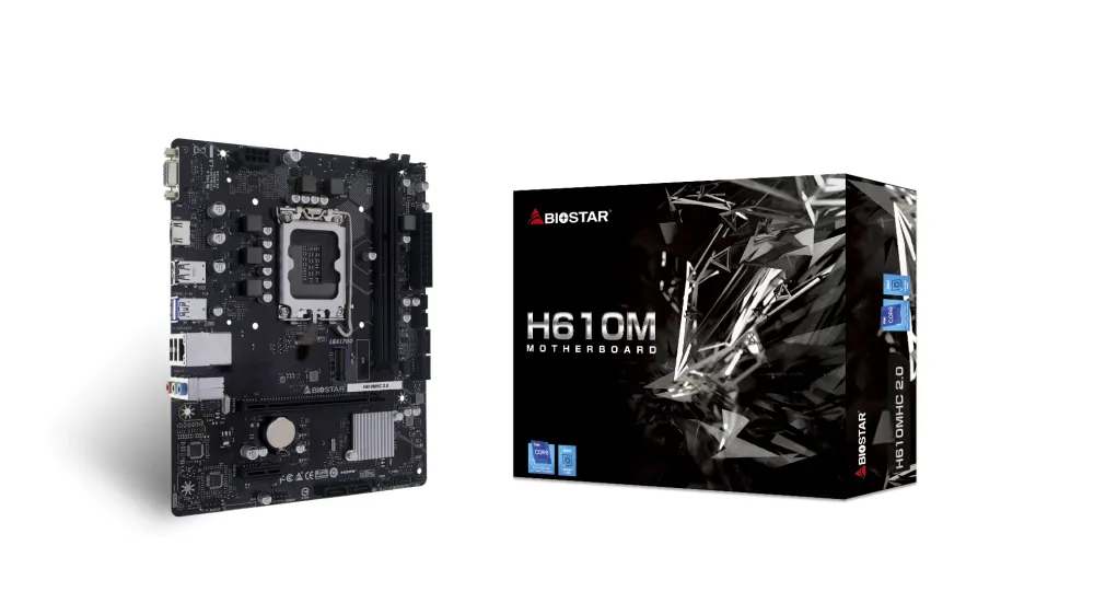 Дънна платка BIOSTAR H610MHC 2.0