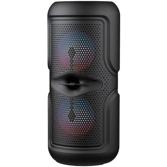 „Преносима Bluetooth Тонколона KTX-1259 – 300W, Микрофон, LED Светлини И До 7 Часа Батерия“
