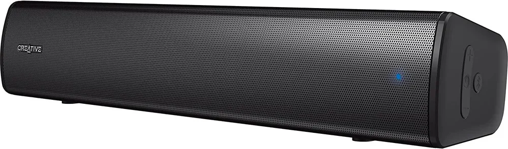 Bluetooth Soundbar Creative STAGE AIR V2, 2.0, USB-C, Aux-, 10W, Черен