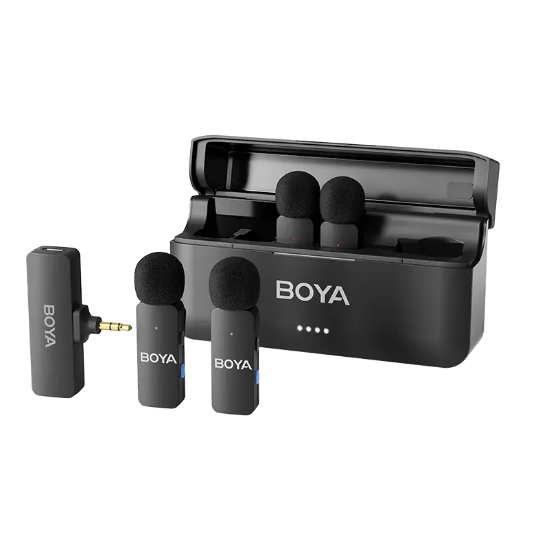 Безжична микрофонна система BOYA -V4