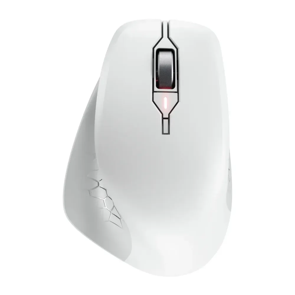 CHERRY Stream ергономична безшумна мишка Comfort, 6 бут, 4000dpi, бяла