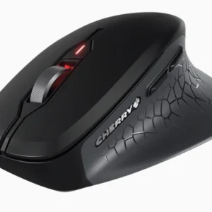CHERRY Stream ергономична безшумна мишка Comfort, 6 бут, 4000dpi, черна