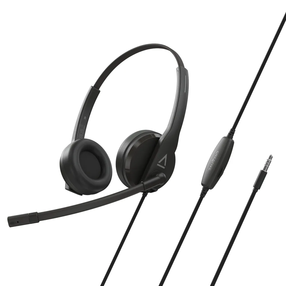 Слушалки с микрофон Creative HS-230 - USB Адаптер