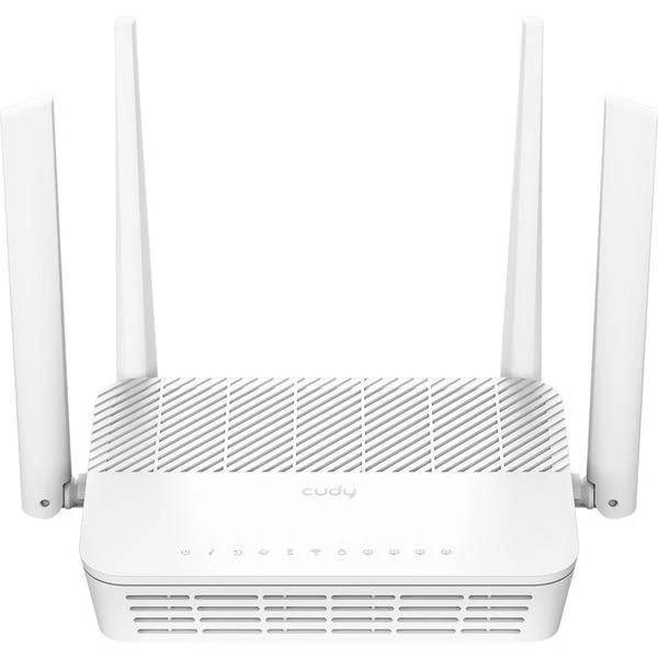 Безжичен рутер Cudy GP3000V,xPon, WiFi6, AX3000, 4xGigabit RJ45, 1xRJ11