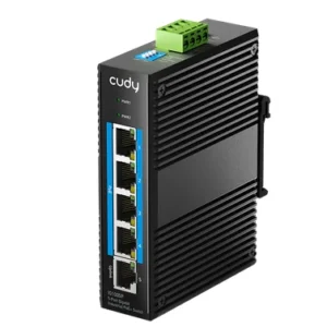 Суич Cudy IG1005P Индустриален 5-Port 10/100/1000M PoE+ Switch 65W